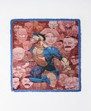 Invincible #100 Cover Woven Blanket