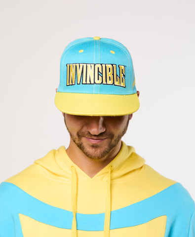 Invincible Snapback Hat - Hero Suit Blue