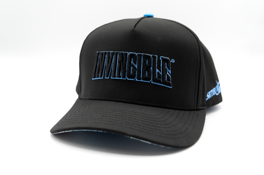 INVINCIBLE SNAPBACK HAT – BLUE SUIT
