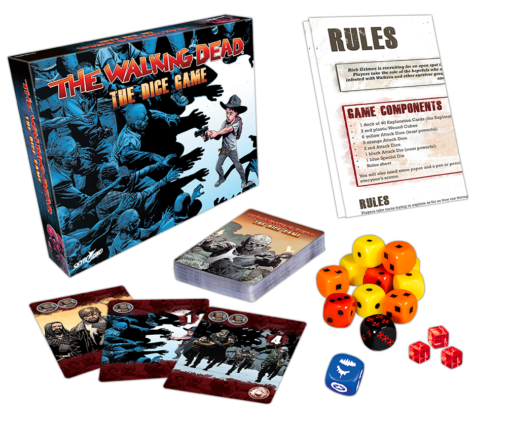 The Walking Dead Dice Game by Mantic Games