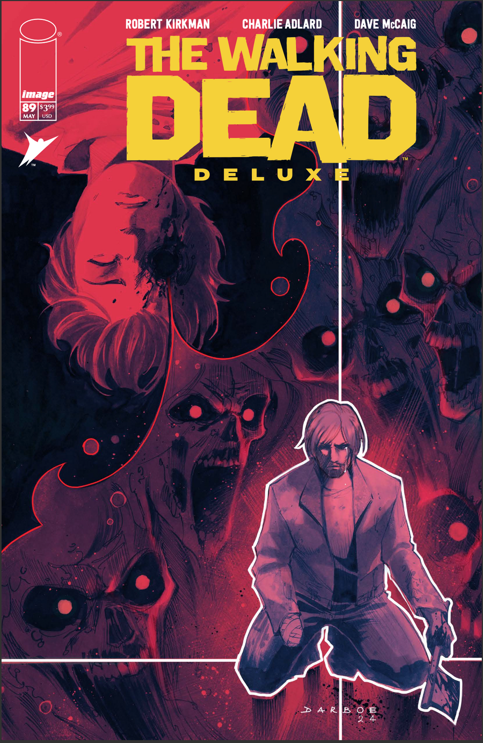 The Walking Dead Deluxe #89 - Skybound Exclusive Karen Darboe Trade Dress Variant Cover