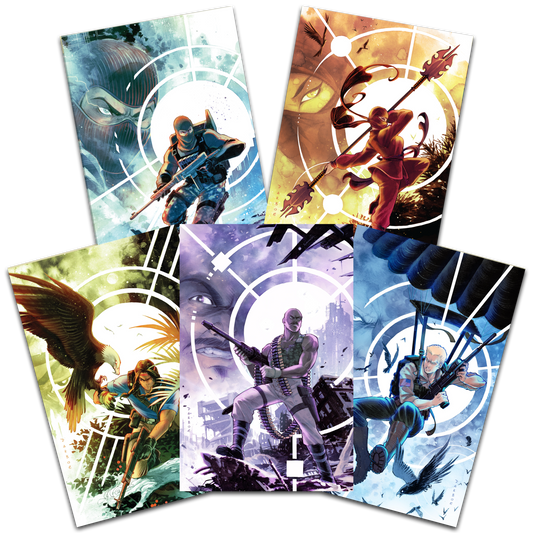 G.I. JOE: A REAL AMERICAN HERO Silent Missions Karen Darboe Full Art Variant Bundle