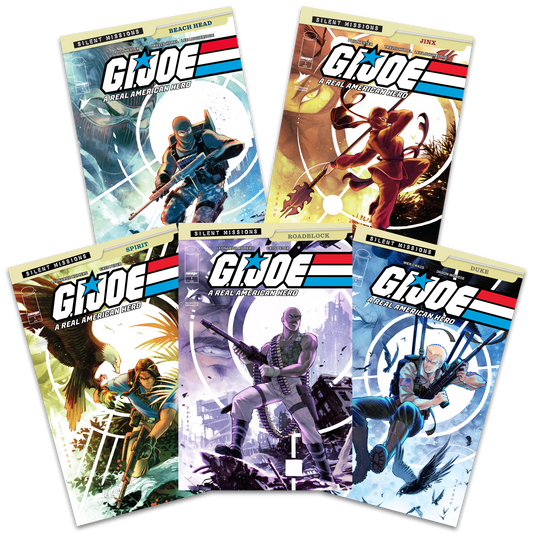 G.I. JOE: A REAL AMERICAN HERO Silent Missions Karen Darboe Trade Dress Variant Bundle
