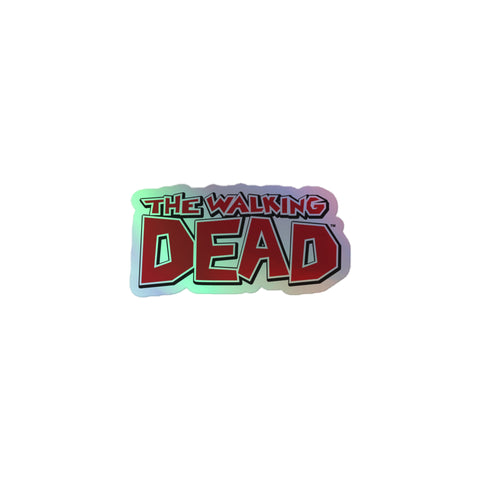 The Walking Dead Logo Holographic sticker