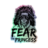 The Walking Dead Fear The Princess Holographic sticker