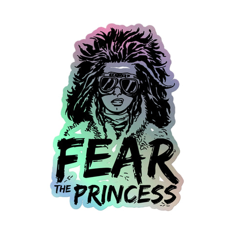 The Walking Dead Fear The Princess Holographic sticker