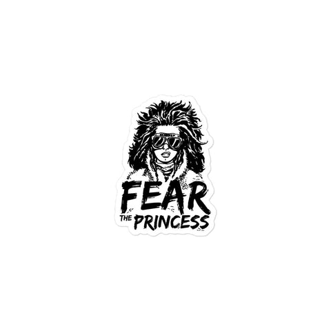 The Walking Dead Fear The Princess Bubble-free sticker