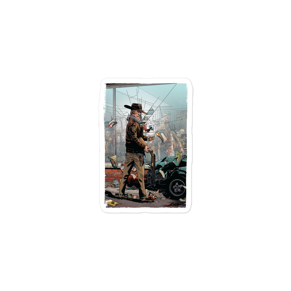The Walking Dead Rick Grimes Bubble-free sticker