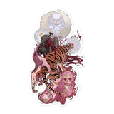 The Walking Dead Ezekiel & Shiva Bubble-free sticker