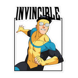 Invincible Character Logo Bubble-free sticker