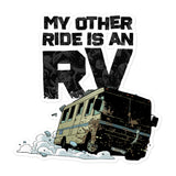 The Walking Dead 'My Other Ride' Bubble-free stickers