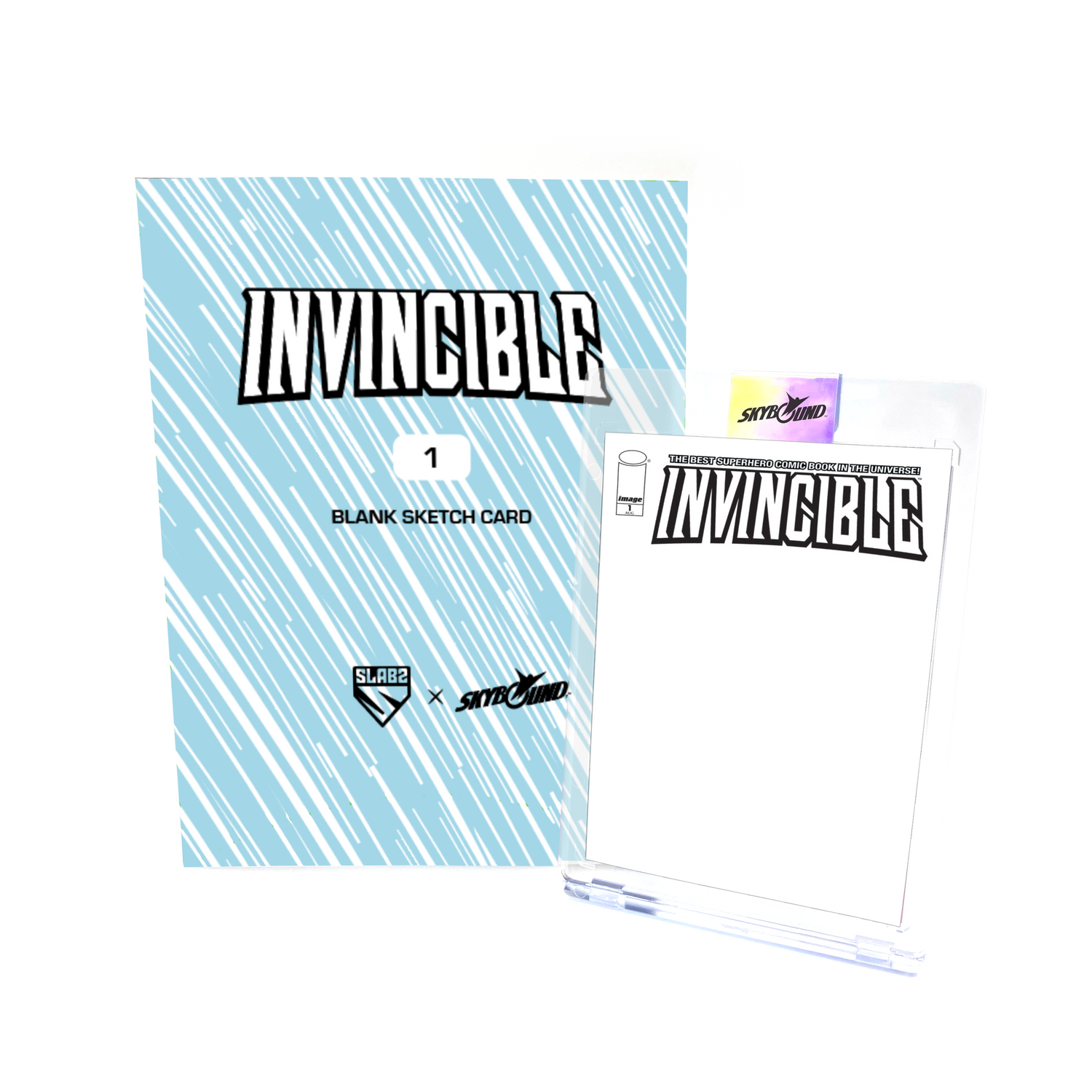 Invincible - Blank Sketch Slab Cards