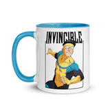 Invincible Character Logo Mug with Color Inside