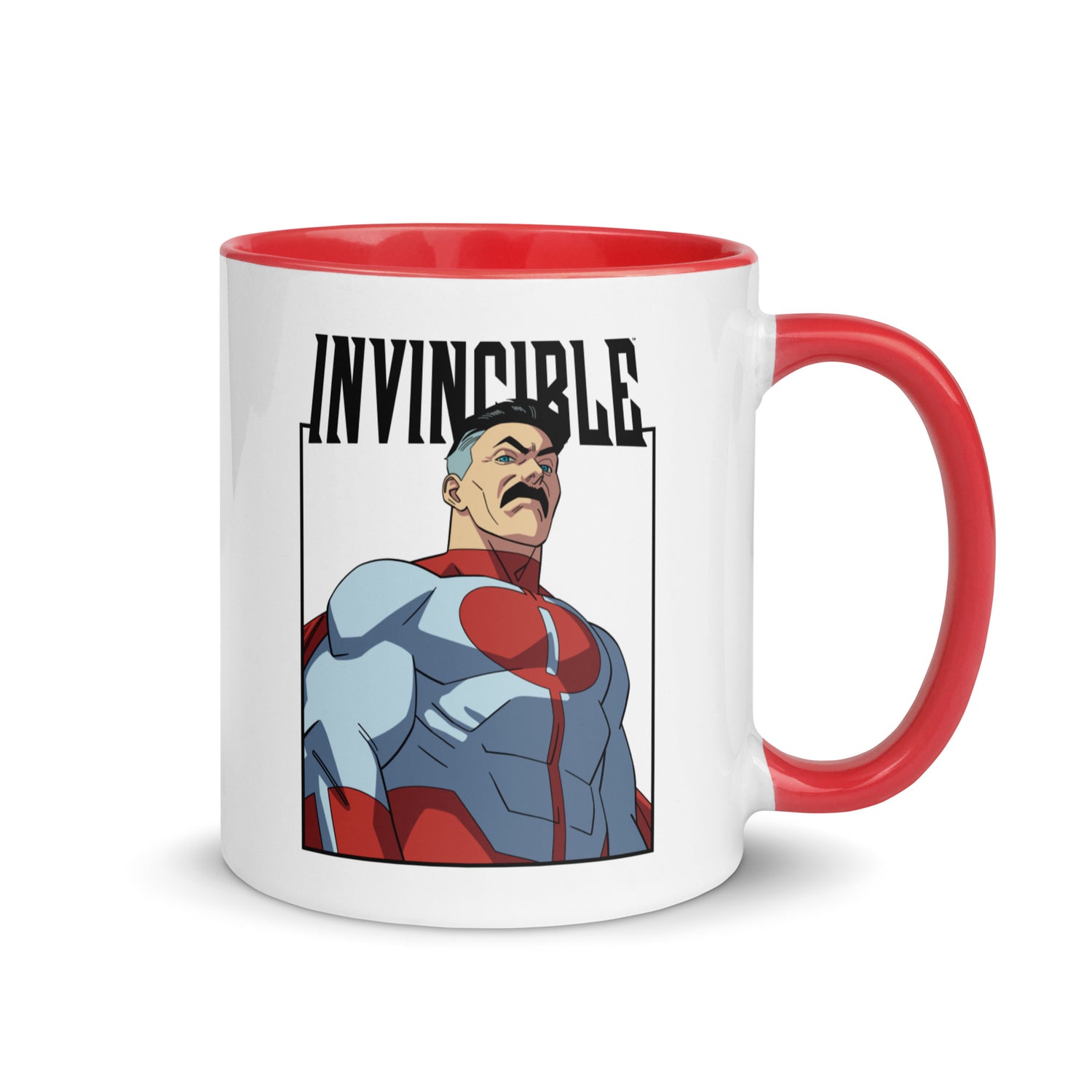 Invincible - Omni-Man Character Logo Mug with Color Inside