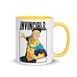 Invincible Character Logo Mug with Color Inside