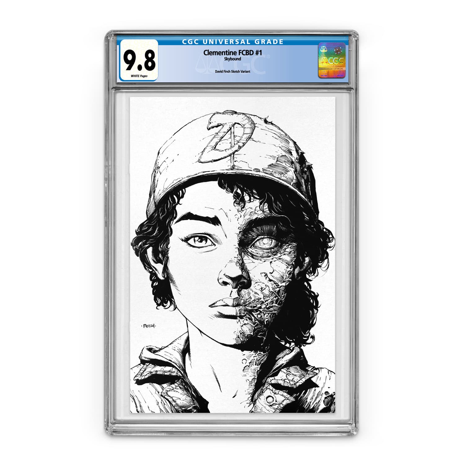 Clementine FCBD #1 David Finch Sketch Variant - CGC 9.8