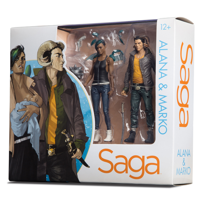 SAGA Alana and Marko Action Figures 2-Pack