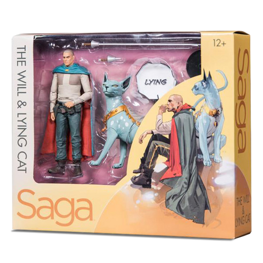 SAGA The Will and Lying Cat Action Figure 2-Pack
