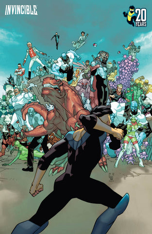 Invincible 20th Anniversary Collectible Art Poster #2 -CVR #100B