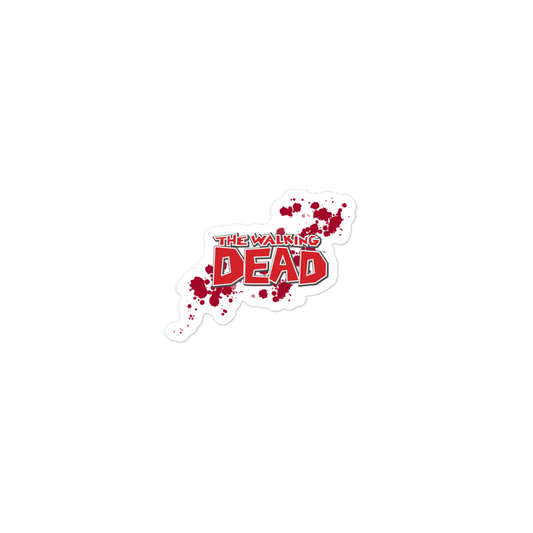 The Walking Dead Blood Logo Vinyl Sticker