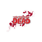 The Walking Dead Blood Logo Vinyl Sticker