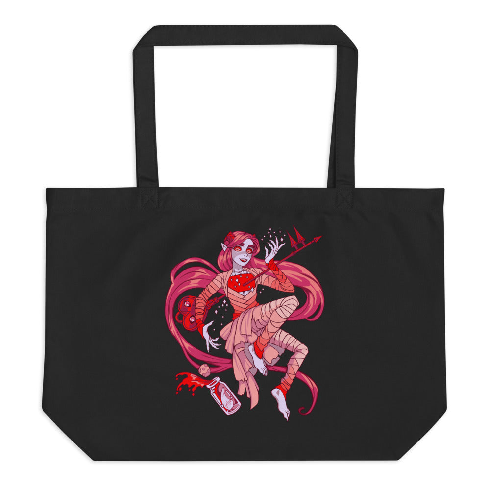 Ava's Demon - Large tote bag