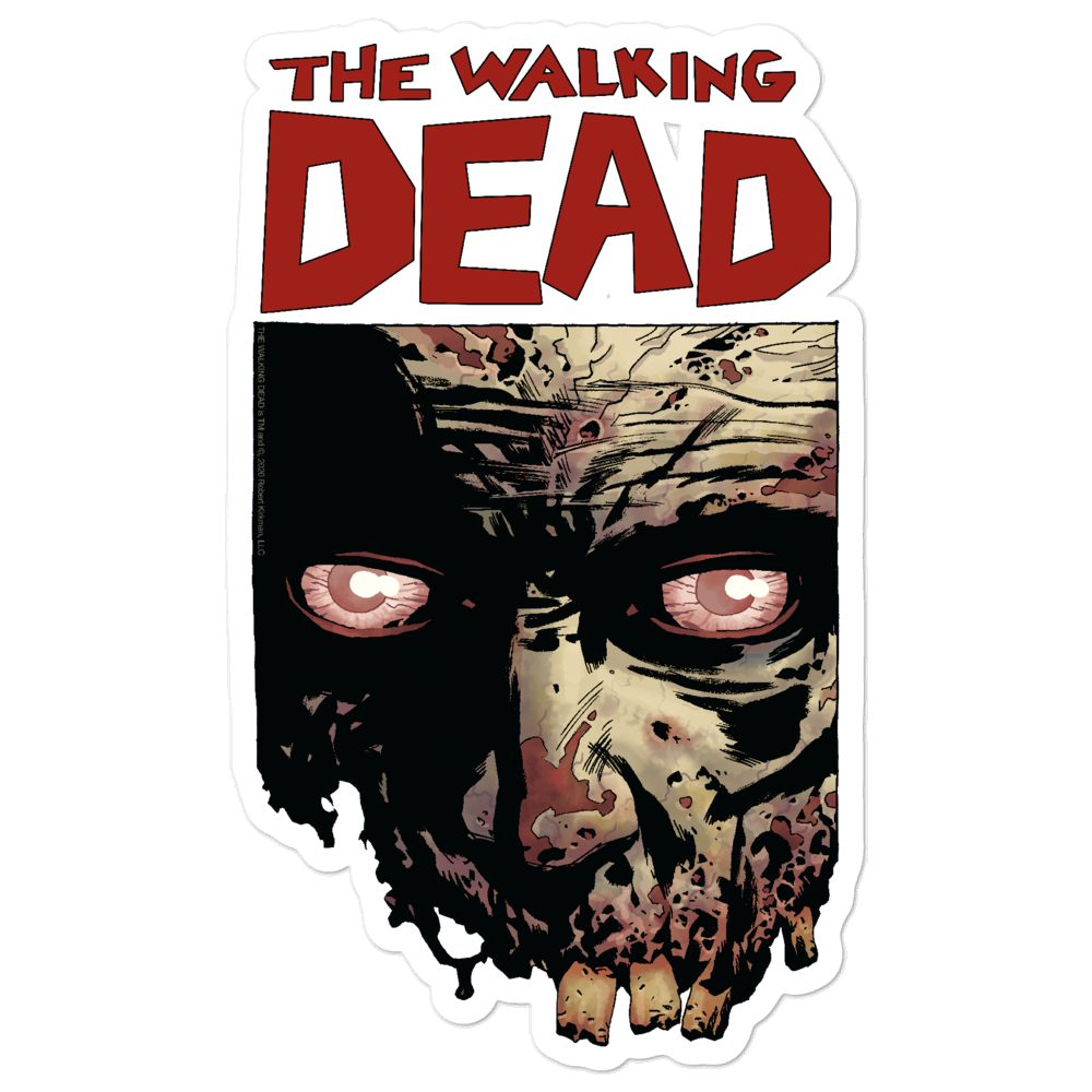The Walking Dead - Walker Face Sticker